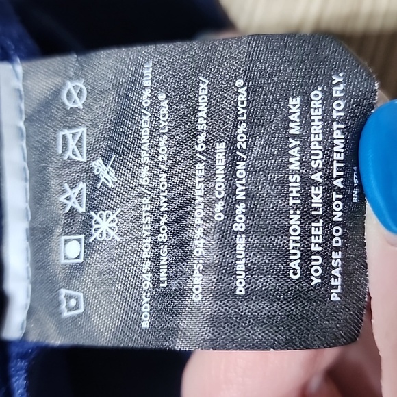 NOBULL  Arctic Polartec Pullover Fleece Deep Blue Sweatshirt Hoodie - Women's - Picture 11 of 11